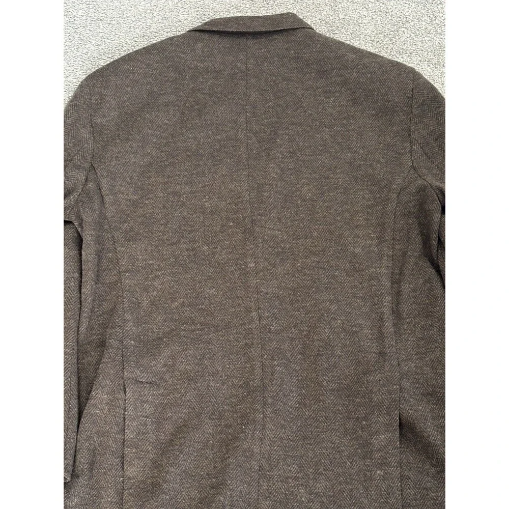 Polo Ralph Lauren Tweed Blazer‎ Sports Coat Wool L Brown
